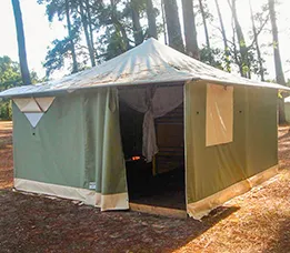 Bungalow toilé 2 chambres (sans sanitaires)