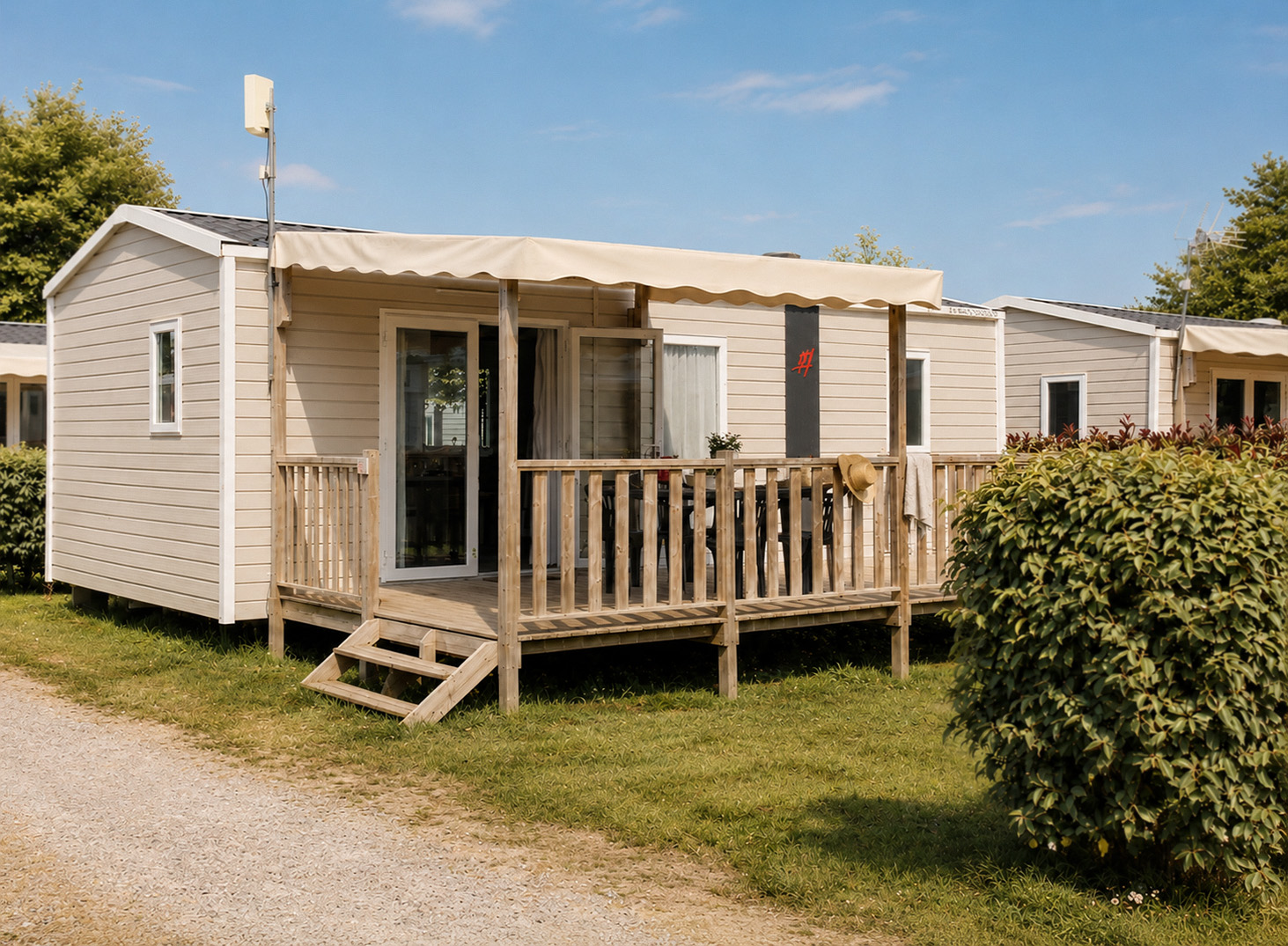 Mobil-home Luxe Lo77 30m² 2 chambres 1 Salle de bain 4/6