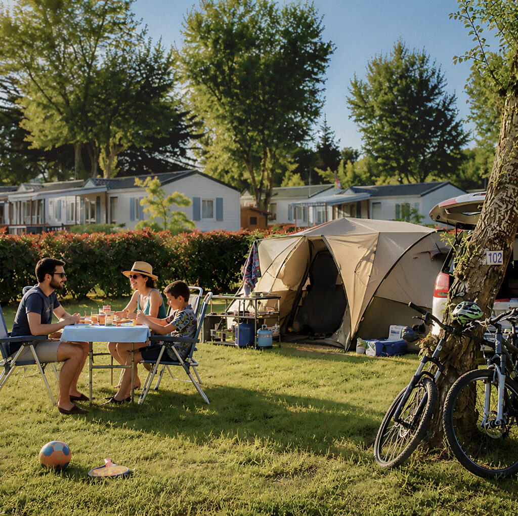 emplacements camping 3 etoiles guerande